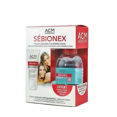 Coffret ACM - Sébionex trio + lotion micellaire