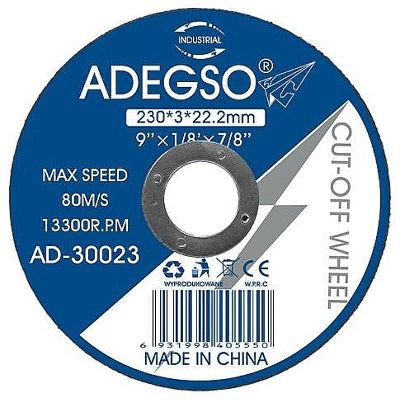 Disque Inox ADEGSO 125 mm - Prix Tunisie | Arkan.tn