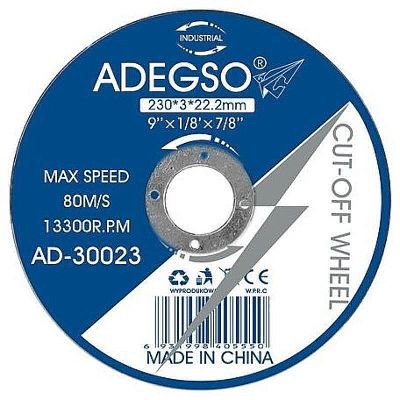 Disque Inox ADEGSO 230 mm - Prix Tunisie | Arkan.tn