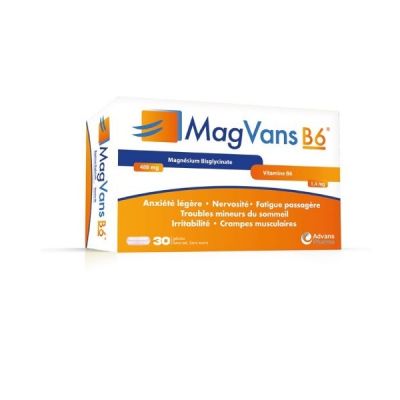 Complément ADVANS PHARMA MAGVANS B6 - 30 gélules
