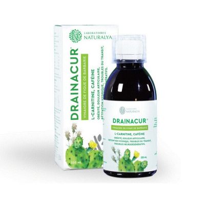 Draineur NATURALYA DRAINACUR - Vinaigre de Figue de Barbarie - 250ML