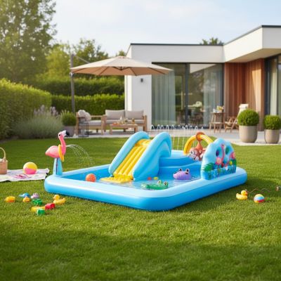 Aire de Jeux Louisiane Intex - 550 L - 244 x 198 x 71 cm