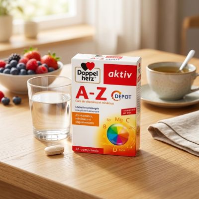 Aktiv A-Z Action Durable - 30 Comprimés | Vitalité & Énergie