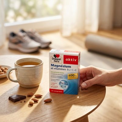 AKTIV Magnésium Vitamines C+E Complément Alimentaire Fatigue & Énergie