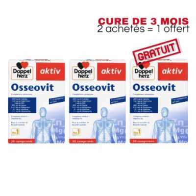 Aktiv Osseovit - Boîte de 90 Gélules - Articulations & Os