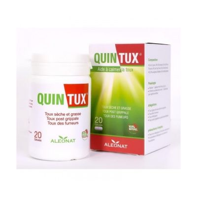 Quintux Fumeur - Complément Détox pour Fumeurs - 20 Comprimés