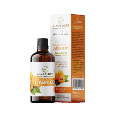 Huile de Noyau d'Abricot Almaflore 50ml -... | Arkan.tn