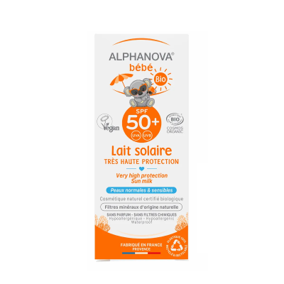Lait Solaire Bébé SPF 50+ Alphanova - Prix... | Arkan.tn