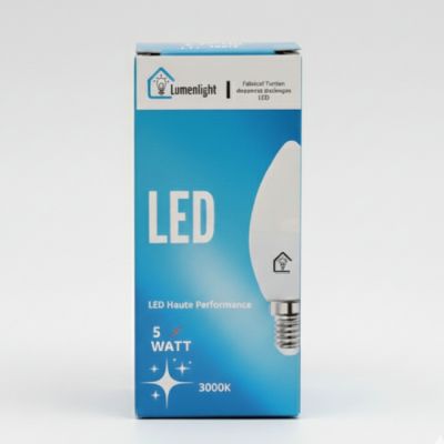 Ampoule LED Lumenlight C37 - 5W - 3000K 
