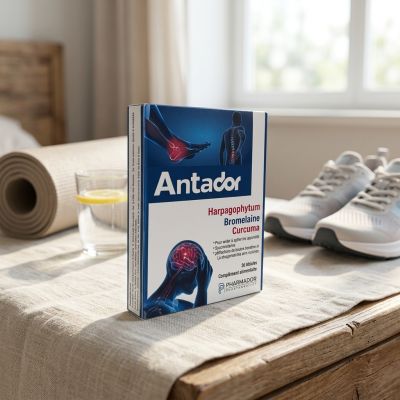 ANTADOR Complément Alimentaire Vitalité & Énergie Boîte de 15