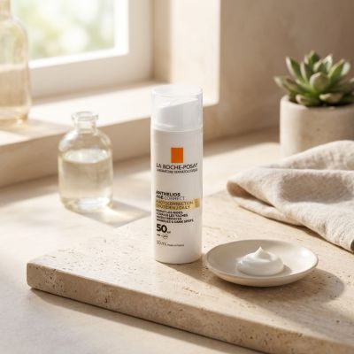 LA ROCHE-POSAY Anthelios Age Correct Crème Visage Écran Solaire SPF50+ 50 ml