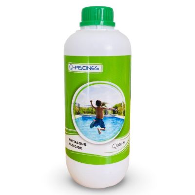 Anti-algues liquide Q-Piscines 1 L - Traitement préventif