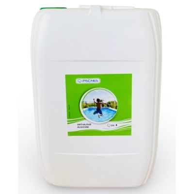 Anti-algues liquide Q-Piscines 20 L - Traitement préventif
