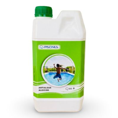 Anti-algues liquide Q-Piscines 2 L - Traitement préventif