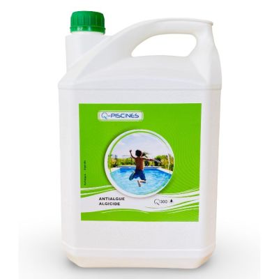 Anti-algues liquide Q-Piscines 5 L - Traitement préventif