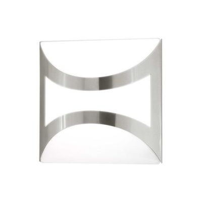 Applique extérieur Rectangle INOX -E27- 20W -IP44 OUTDOOR ALDAN EGLO