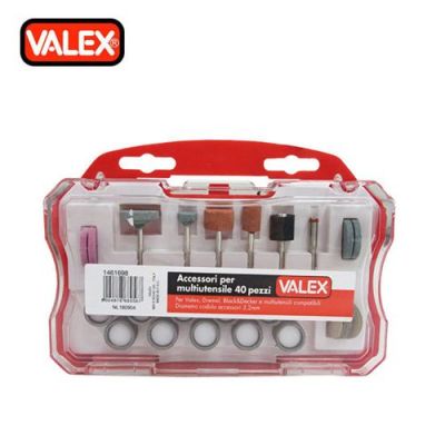 Coffret 40pcs accessoire pour meuleuse droite miniature 1461698