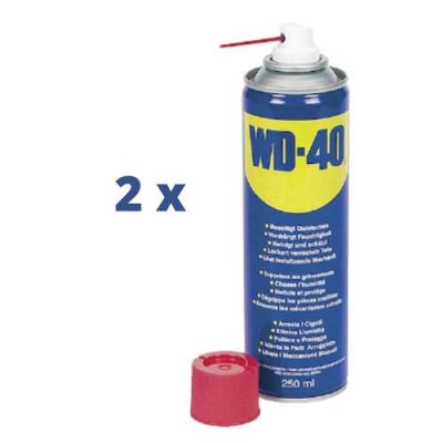 Lot 2 - Dégrippant multifonction - 250 Ml WD-40