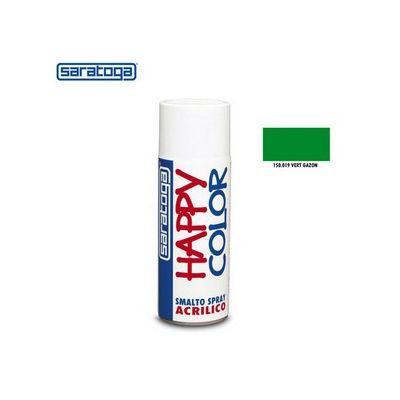 Pack de 3 peintures spray happy color vert gazon 019