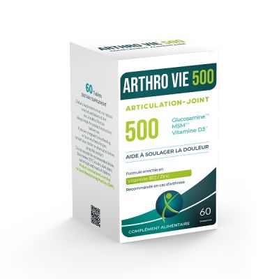 Complément ARTHROVIE 500 - 60 comprimés