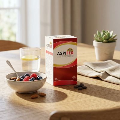 ASPIS Aspifer Plus Complément Alimentaire Fer 30 Comprimés