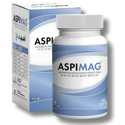 Aspimag 15 Comprimés - Minéraux & Vitalité... | Arkan.tn