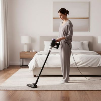 Aspirateur balai multicyclonique - TAS-506 - 2 en 1  - 600W