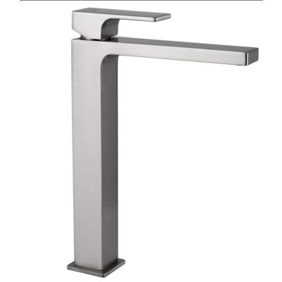 Remer - Mitigeur vasque haut argent/brosse absolute