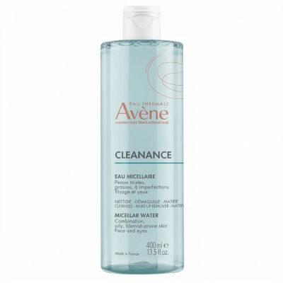 Avène Cleanance Eau Micellaire 400 ml Peaux Grasses & Sensibles