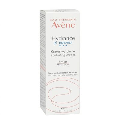 Avène Hydrance Riche UV SPF 30 - Crème Hydratante Visage