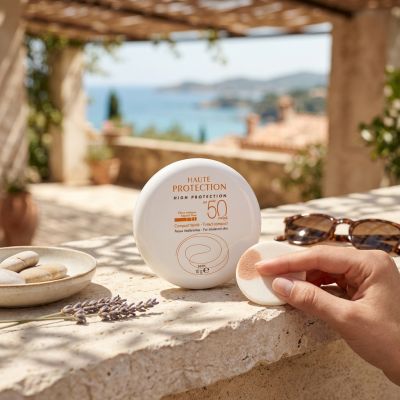 AVÈNE Solaire Compact Teinté Écran Solaire Visage SPF 50+ 10 g