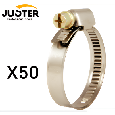 Collier de Serrage - 16-25 MM - 50 Pièces