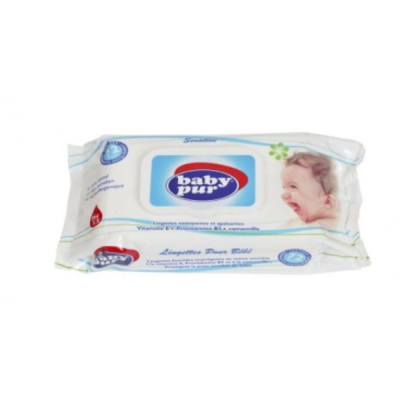 Lingettes BABY PUR - 72 pièces