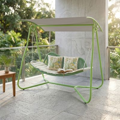 Balançoire Tropicalia - 195x195x174 cm - Acier