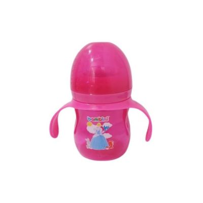 Biberon avec Anse Bambini - 150ml - 914 Rose