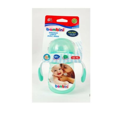 Biberon Large avec Anses Bambini - 180ml - 912