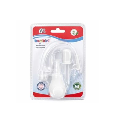 Kit Mouche-Bébé avec Aspirateur Nasal Bambini - 493