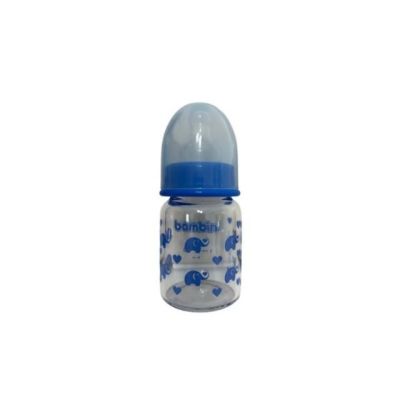 Biberon verre BAMBINI - Bleu - 60ML - 454