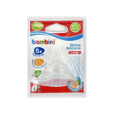 Tétine Silicone Large 2e Âge Bambini - 423
