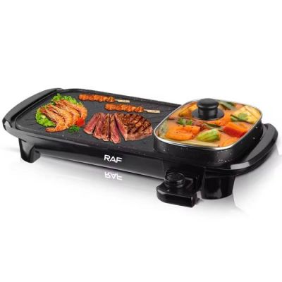 Barbecue Électrique Multifonction R.5303 – 1500W - Noir