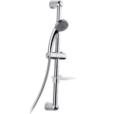 Barre de douche avec Flexible et Douchette - SOPAL - 1018A04 - chromé