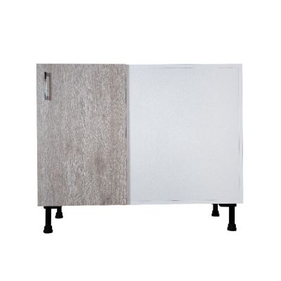 Meuble de cuisine BAS Coin 105 avec porte - Disposition gauche ou droite - 1050 & 1 P72-45
