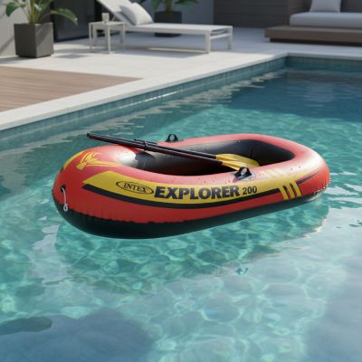 Bateau Gonflable Intex  - 2 Personnes - 185 x 94 cm