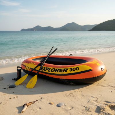 Bateau gonflable Intex - 3 Personnes - 211 x 117 cm