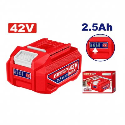 Batterie EMTOP EBPK42251 - 2,5Ah 42V