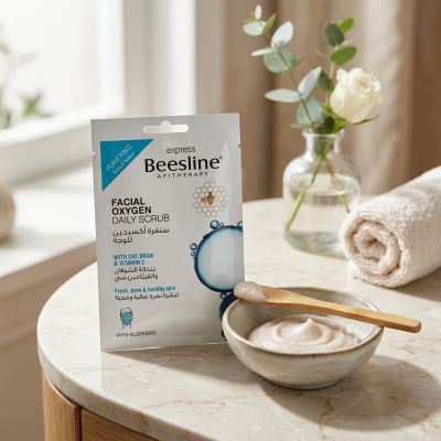 BEESLINE Masque Gommage Oxygène Visage Éclat & Pureté