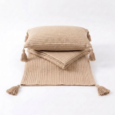 Jeté de lit MON AURA - EEYUI5 - Beige Sable