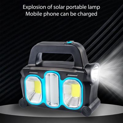 Lampe Solaire Extérieure Etanche LED USB Rechargeable
