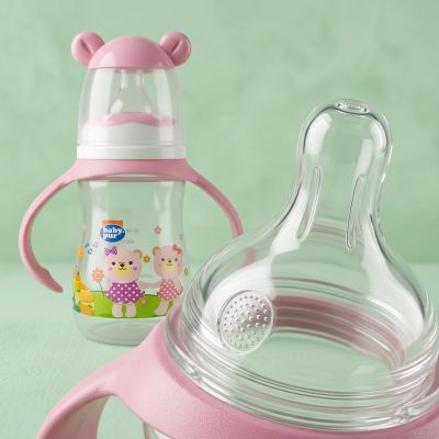 Biberon Funny Animaux 125ml - Pur - Puériculture Bébé