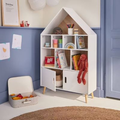Bibliothèque Cabane - Blanc